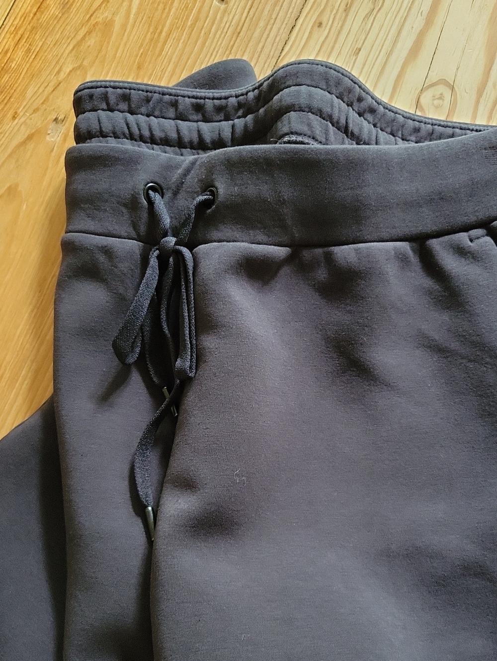 Calia Drawstring Waist Black Jogger Bottoms